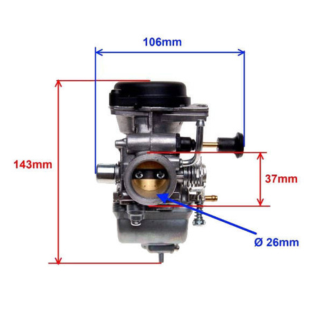 Gaźnik do motocykl MBK Thunder 125 Yamaha Maxster
