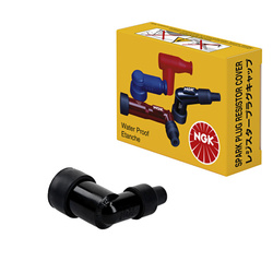 Fajka świecy zapłonowej Ngk fajka na świece (nr 8760) kątowa (90) kolor czarny – NGK