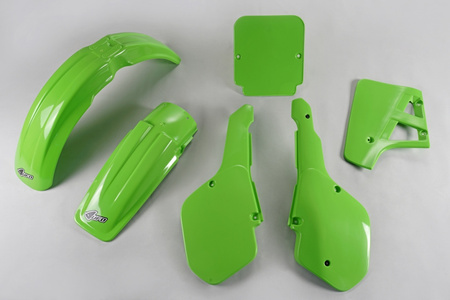 Komplet plastików kawasaki kx 125 '87 kolor zielony