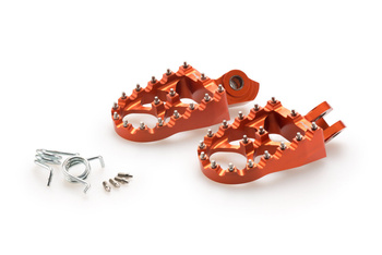 Podnóżki Off-Road Puig Dla Suzuki Rmz 250 10-20 Pomarańczowe