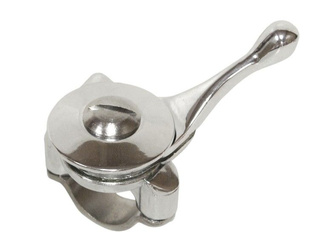 DŹWIGNIA SSANIA NA KIEROWNICĘ 7/8" (LEWA STRONA) (KOŃCÓWKA DŹWIGNI OKRĄGŁA)