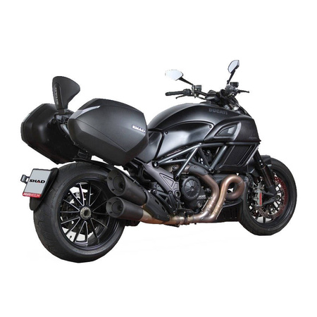 Oparcie pasażera Shad do Ducati Diavel czarne