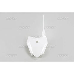 Tablica na numer startowy kawasaki klx 110 '10-'20 kolor biały