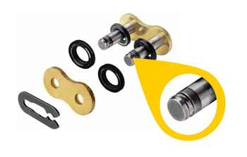 Zapinka 530dr drag race (42/136dr) (kolor złoty)