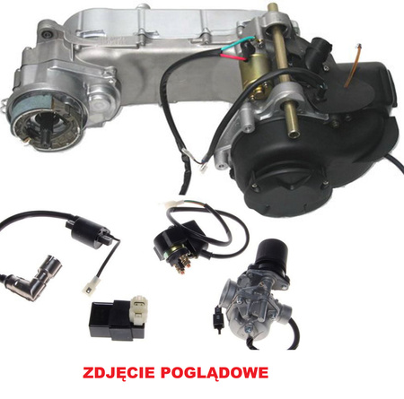 Silnik power force kompletny jog 50 2t/ chińskie 2t  krótki wałek