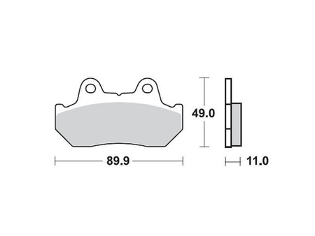 Klocki hamulcowe Honda GL 1500 SE Goldwing Honda Honda CBR 600 F