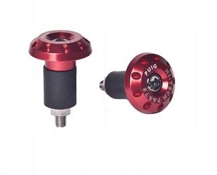 Ciężarki / Końcówki Kierownicy Krótkie Puig Do Triumph Daytona 675 13-20 Czerwone