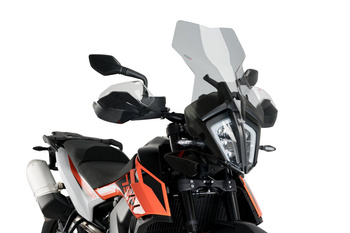Szyba turystyczna puig do ktm 790 adventure 19-21 lekko przyciemniona