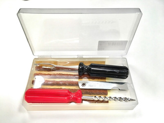 ZESTAW NAPRAWCZY DO PRZEBITYCH OPON BEZDĘTKOWYCH (5 ELEMENTÓW)