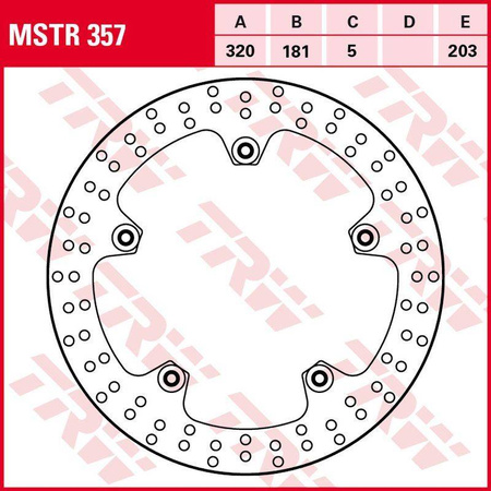 Tarcza hamulcowa przód bmw r 850r/rt '01-'07, r 1100s '01-'05, r 1150r/rs/rt '04-'06, k 1200s/gt '05-'08, k 1200lt '99-'09, r 1200 hp2 '04-'