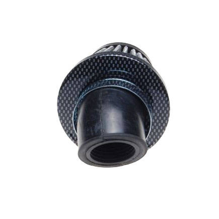Filtr powietrza 42 do 45 mm stożkowy 45' carbon