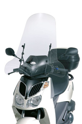 Szyba aprilia sportcity 125/200/250 '04-08, honda dylan 125/150 '02-07, yamaha cignux '04-15, neo50 '08-21, 74 x 67 cm przezroczysta
