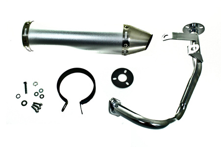 Tłumik Power Force Tuning Gy6 4t Tune-Ex Srebrny Tut000308