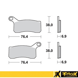 Klocki hamulcowe kh462 ktm 450/505/525 sx/xc atv '08-12 przód