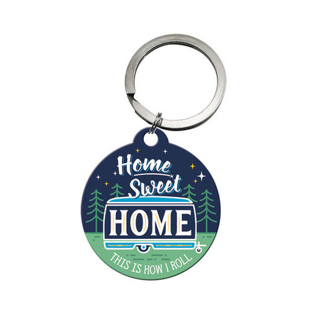 Brelok do kluczy Home Sweet Camper 48035