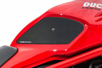 Tankpady Boczne Puig Do Ducati Monster 821 / 1200 14-22 Czarne