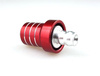 Odpowietrznik korka wlewu paliwa czerwony