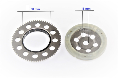 Sprzęgło Jednokierunkowe Rozrusznika Power Force (Wile.13mm) Minarelli Yamaha 50cc Rzt000300-B