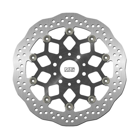 Tarcza hamulcowa przód ktm duke 890 r a'20-'22 (320x52x5mm) (5 otworów) pływająca (środaluminiowy) wave