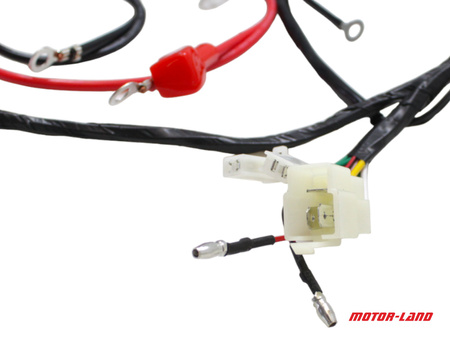 Wiązka elektryczna skuter gy6-50 4t koła 12'