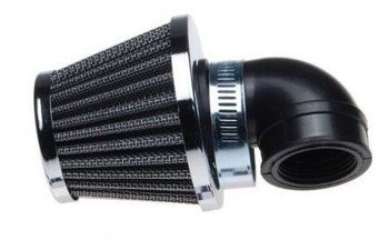 Filtr powietrza stożkowy chrom 90'' średnica 32mm