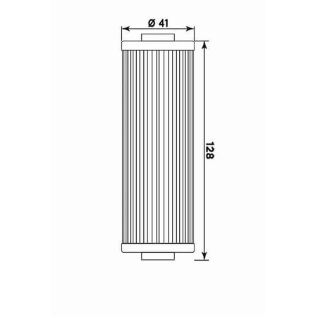 Filtr oleju bmw r 45/60/65/80/100 (hf161) (50)