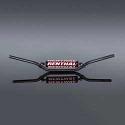 Kierownica 7/8 cala (22mm) mx handlebar black cr low padded padded kolor czarny z gąbką