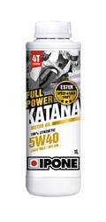 Ipone full power katana 5w40 olej silnikowy 100% syntetyk 1l (ester, ma2) zalecany do bmw (akc) (15)