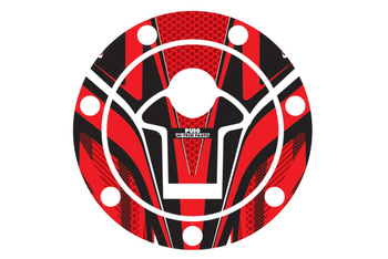 Osłona Wlewu Paliwa Puig Do Ktm (Wzór Radikal) Czerwona