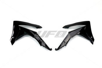 Osłony chłodnicy honda crf 250r '14-'17, crf 450r '13-'16 kolor czarny
