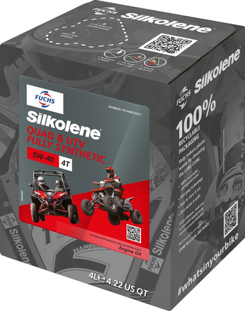 Olej Silnikowy Fuchs Silkolene Quad & Utv 4t 5w40 4l