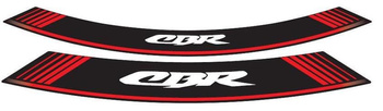 Paski Na Felgi Puig Do Honda Cbr Czerwone