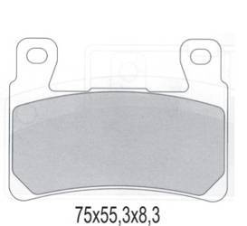 Klocki hamulcowe kh265 / kh296 półmetaliczne (oferta specjalna) wycofane z oferty