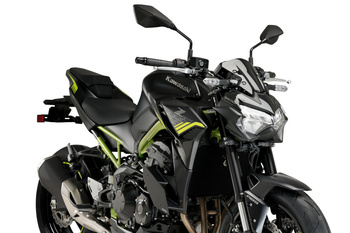 Boczne Spoilery Dociskowe Do Kawasaki Z900 20-22 Czarne