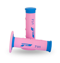 Manetki pg791 off road (22+25mm, dł.115mm) kolor niebieski/różowy (dwuskładnikowe) (791-388) (pg791lb/pn)