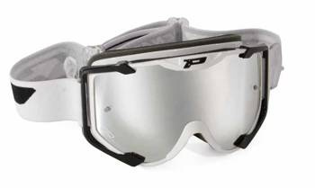 Gogle pg3400-137 fl menace kolor biały (szyba pg3252 srebrna lustrzana antiscratch, no fog, anti uv + pg3210 gratis) (pg3404/17wh) - wycofany z oferty