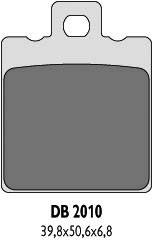 Klocki hamulcowe kh47 - zastępują db2010mx-d i db2010qd-d