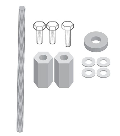 Mocowanie gmoli osłon silnika kn5108 i kn5108ox do bmw r 1200g(16-18) oraz r 1200r/r(15-18)