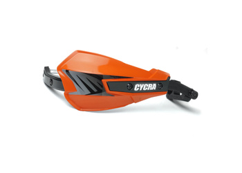 OSŁONY RĄK (HANDBARY-ALUMINIOWY RDZEŃ) Z MOCOWANIAMI (22 / 28,6MM) MODEL VORTEX KOLOR POMARAŃCZOWY