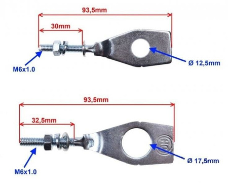 Napinacz łańcucha napędowego do Shineray 50Q-2E