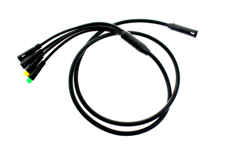 Kabel Przewód E-Bus Bafang 1060mm 4 Końcówki Wyświetlacz Manetka Hamulce Sterownik.Silnik