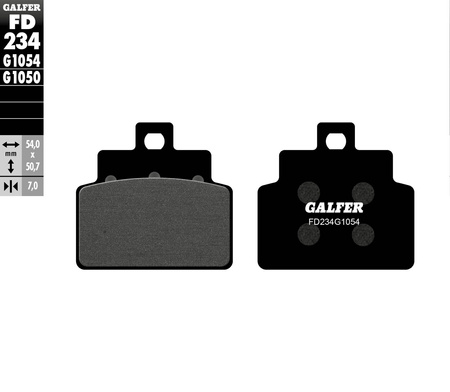 Klocki hamulcowe kh301 skutery aprilia