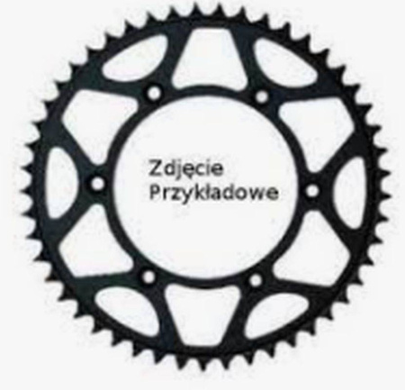 Zębatka tylna aluminiowa (ergal) 467 50 kawasaki kx 80 '86-00 (łańc. 420) (46750jt) kolor czarny