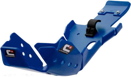 Osłona silnika i łącznika wahacza (pro-link) z tworzywa dtc hard enduro pasuje do: ktm sx 250/300 '17-'18, husqvarna te 250/300 '17-'19 kolor niebieski