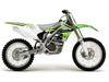 Komplet naklejek (oklein) kawasaki kxf 250 '04-'05 dream 4 kolor zielony/czarny