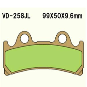 Klocki hamulcowe vesrah  vd-258jl