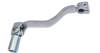 Dźwignia zmiany biegów yamaha yz 85 '02-'22  yz 125 '96-'04, yz 250 '96-'98 (stalowa) kolor srebrny