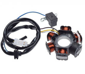 Stator iskrownik 6 cewek do Peugeot Ludix