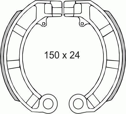 Szczęki Hamulcowe Pk-Px