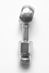 Końcówka przewodu hamulcowego kompletna średnica 10mm kąt 15°